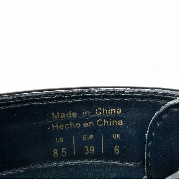 Aldo Glitteratti Lace up High Heel Combat Boots - Picture 9 of 11